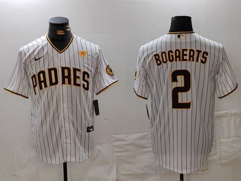 Men's San Diego Padres #2 Xander Bogaerts White With PS Patch Cool Base Stitched Jersey,We sell and wholesale Men's San Diego Padres #2 Xander Bogaerts White With PS Patch Cool Base Stitched Jersey on line form chian!